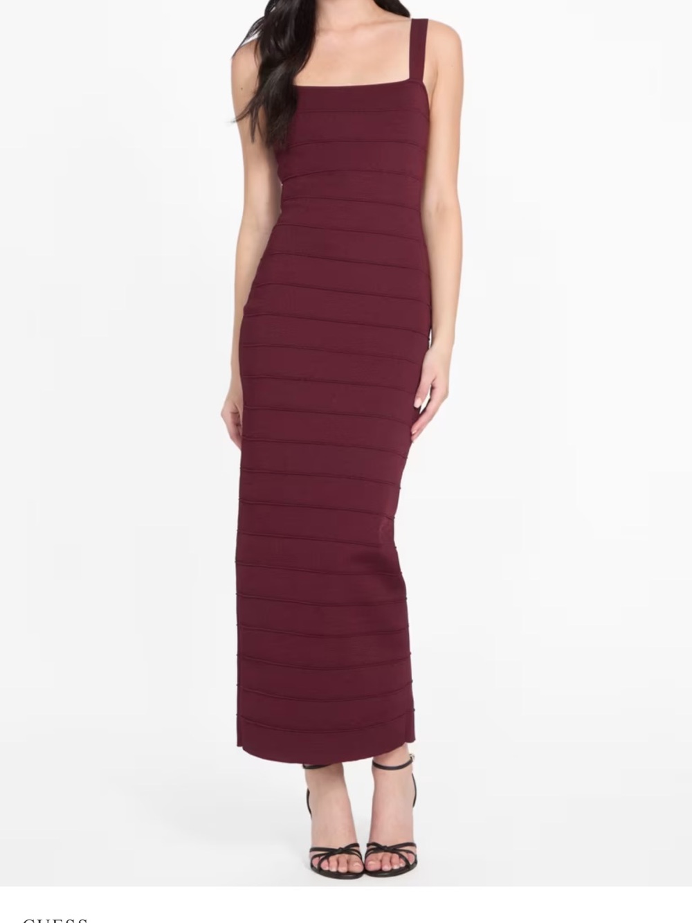 SL BANDAGE MAXI ESME Deep Wine